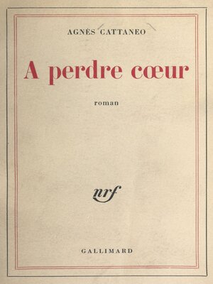 cover image of À perdre cœur